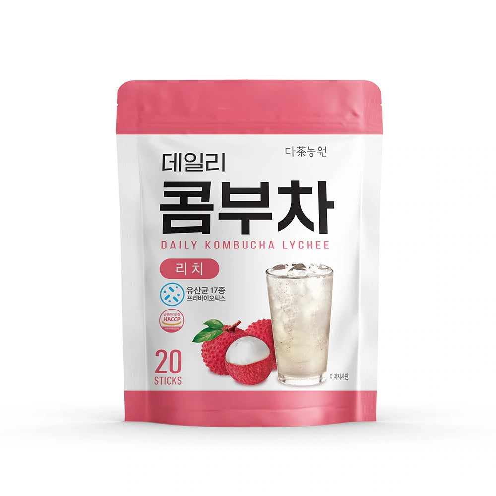 茶農園 每日康普茶 荔枝味 5g*20條 1 份