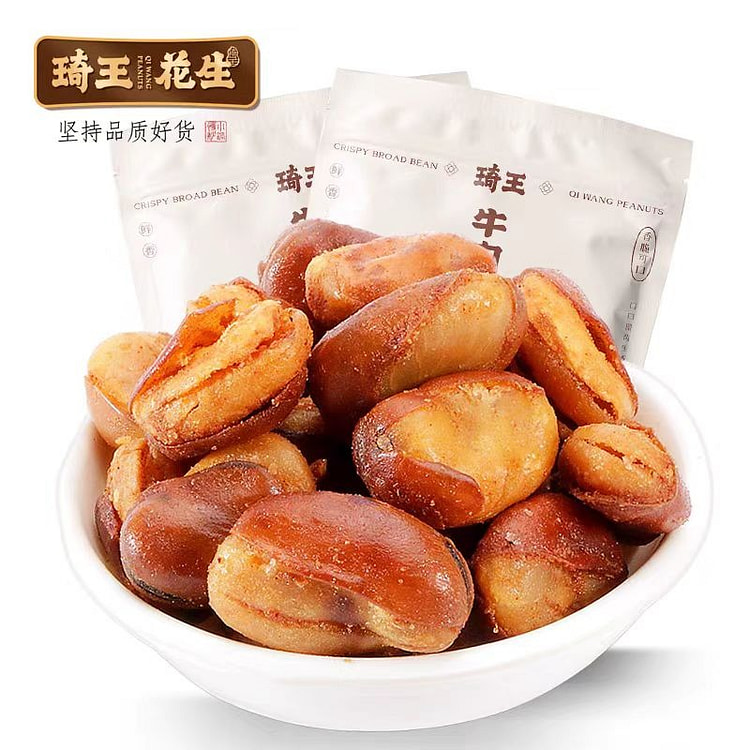 琦王 兰花豆 牛肉味 230g*2袋