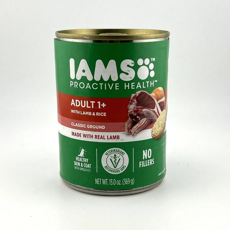 IAMS Proactive Health (Adult 1+) Pet Food Lamb & R 1 can