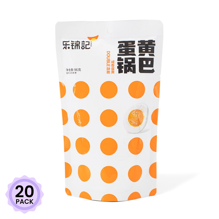 乐锦记 咸蛋黄锅巴 96 克*20 包
