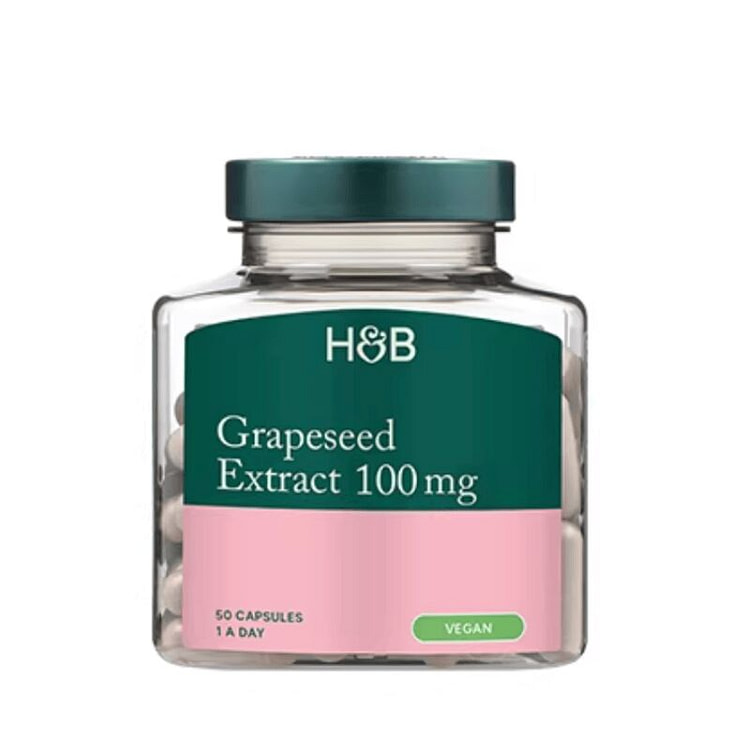 英国荷柏瑞双倍强效葡萄籽 50粒 1 瓶