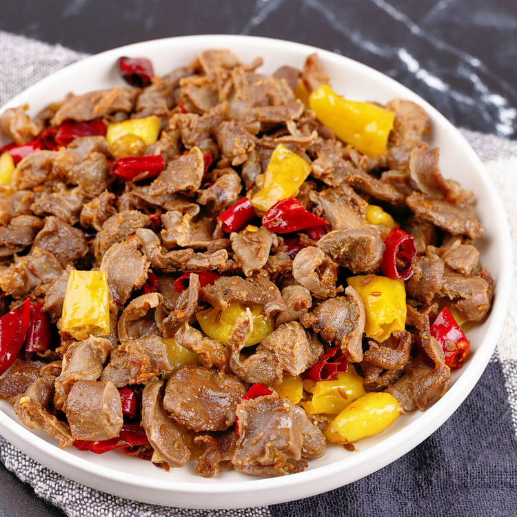 Stir-fried Pickled Pepper Chicken Gizzard 1lb