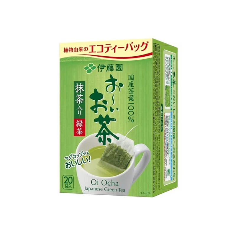 Itoen Oi Ocha Eco Tea Bags Green Tea 20 bags 1 box