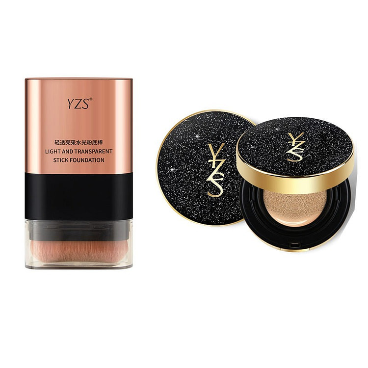 【组合】YZS水光粉底棒+水润遮瑕星辰气垫自然显白 29 克