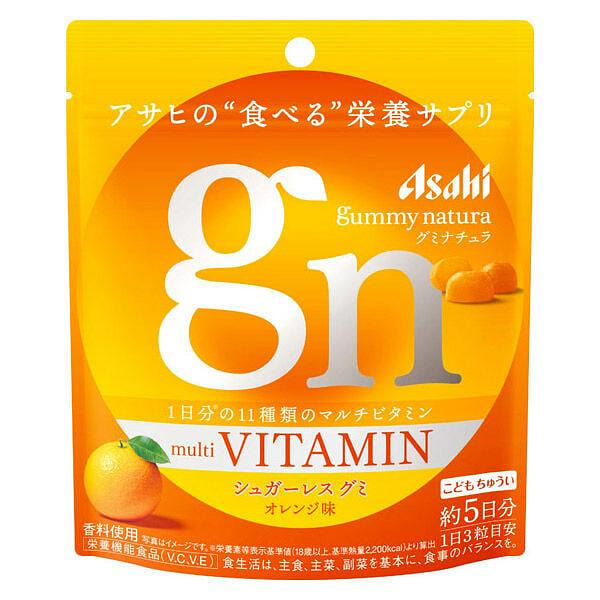 Asahi Multi Vitamin Orange Gummy 15pcs 1 each