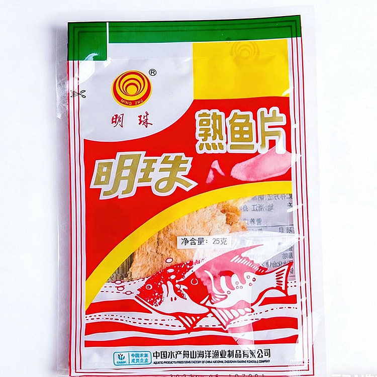 明珠烤鱼片海鲜即食25g