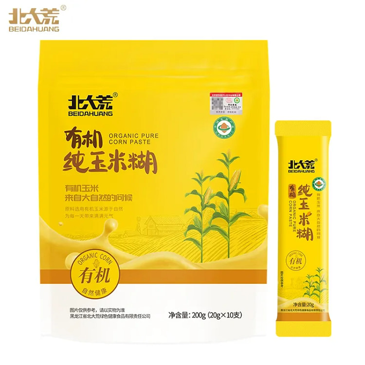Beidahuang organic pure corn paste 200g*1 bag