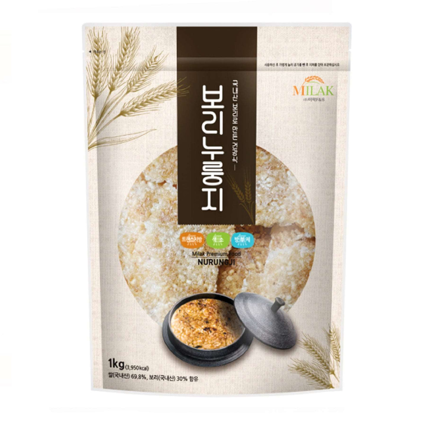 Korean Scorched Barley 1kg / 2.21lb 1 each