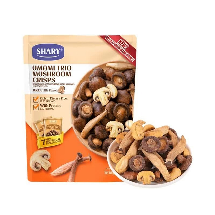 SHARY Zhenwei Triple Mushroom Crisps 338 g