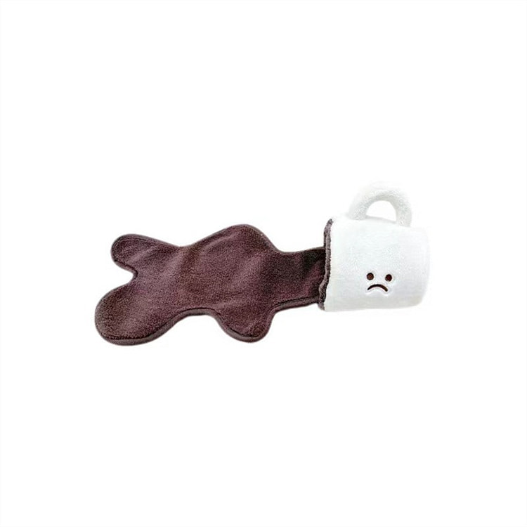 Sad Time Doll Plush Pendant/Keychain/Funny Creative Cigarette Gift-Coffee C
