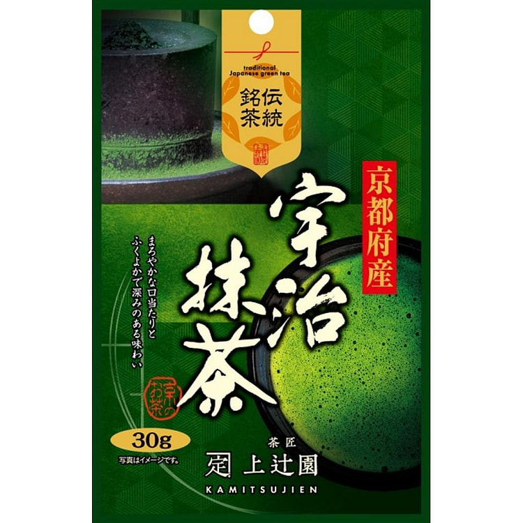 上辻園　宇治抹茶 30g 1 個