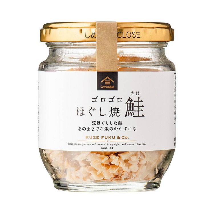 久世福商店 厚切烤鲑鱼丝 80g 1 份