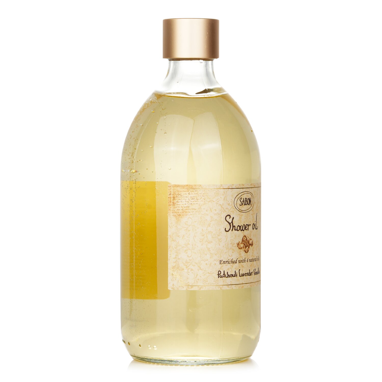 Sabon Shower Oil - Patchouli Lavender Vanilla - Weee!