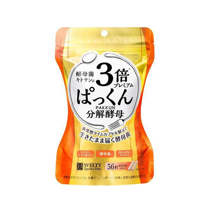 スベルティ 3倍ぱっくん分解酵母プレミアム 56粒 1 個