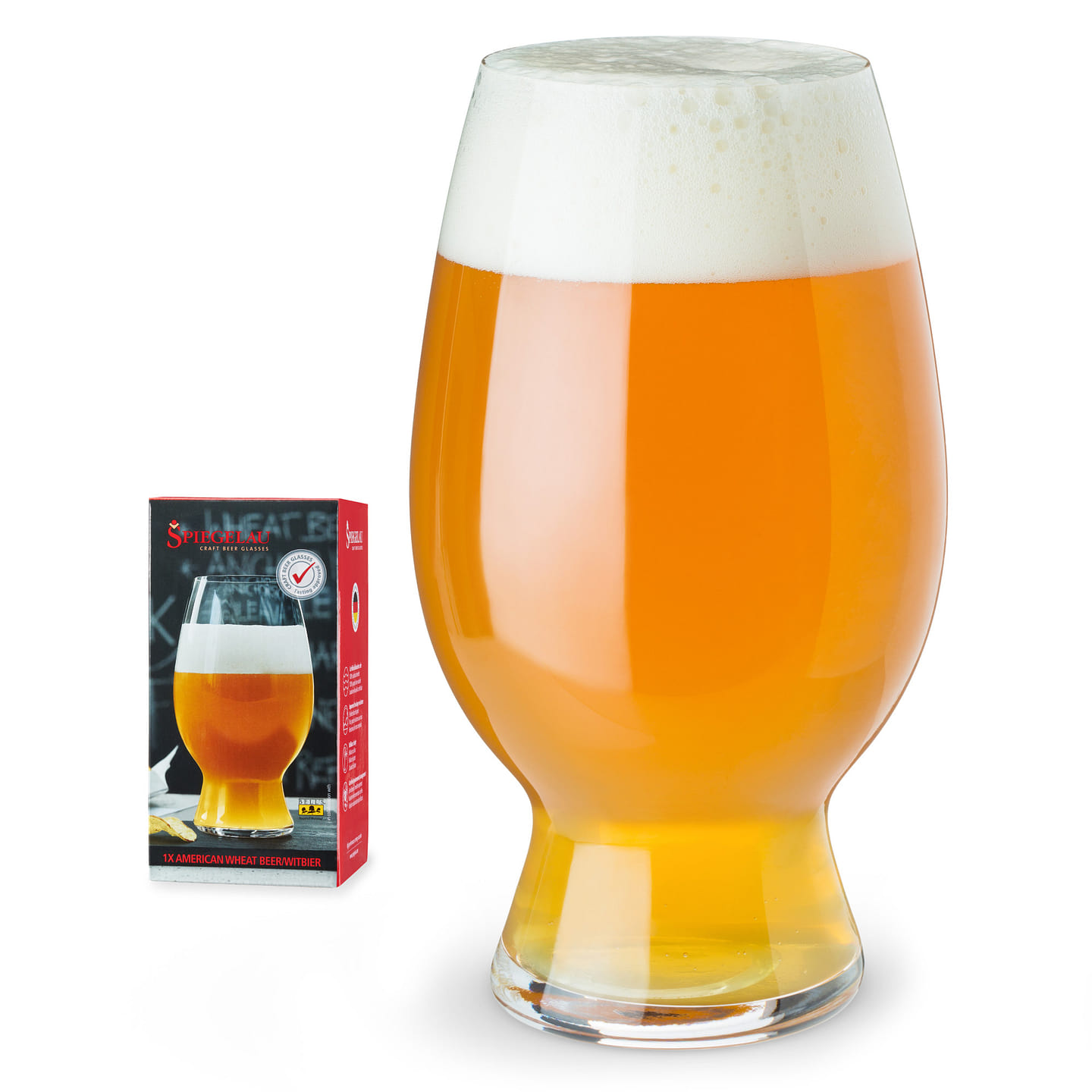 Spiegelau 26.5 oz American Wheat glass (set of 1) 1 each
