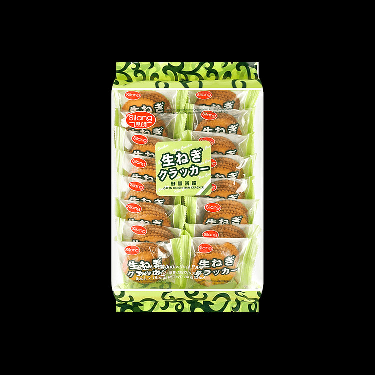 【中国直邮】思朗 鲜葱薄饼干 264g