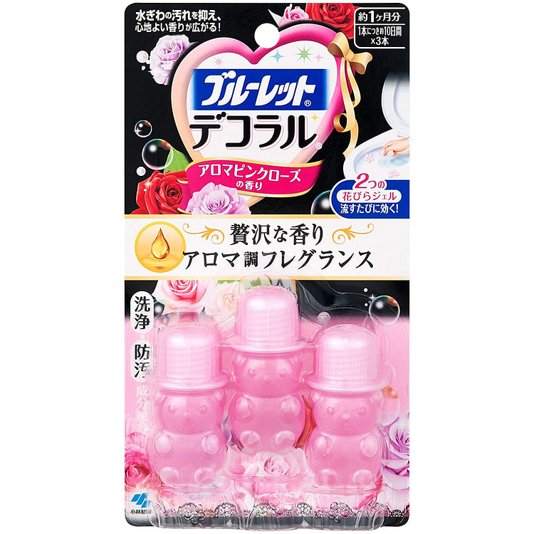 Bluelet Dekoraru Toilet Bowl Cleaner 3 count