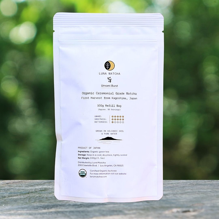 Organic Matcha - Ceremonial Grade 100g Bag 1 each
