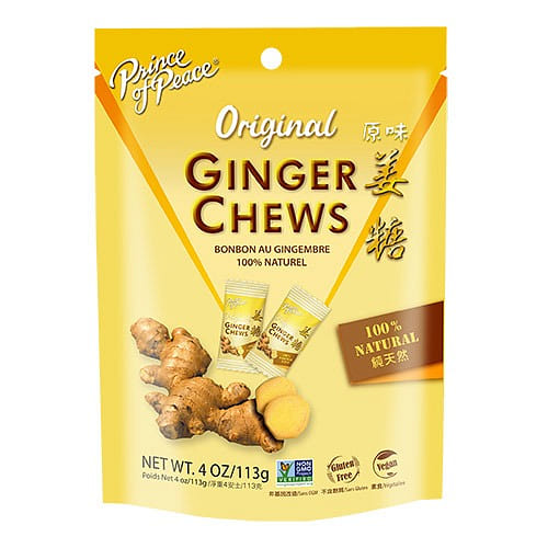 Prince of Peace Ginger Candy (Chews), Original, 4oz 1 each