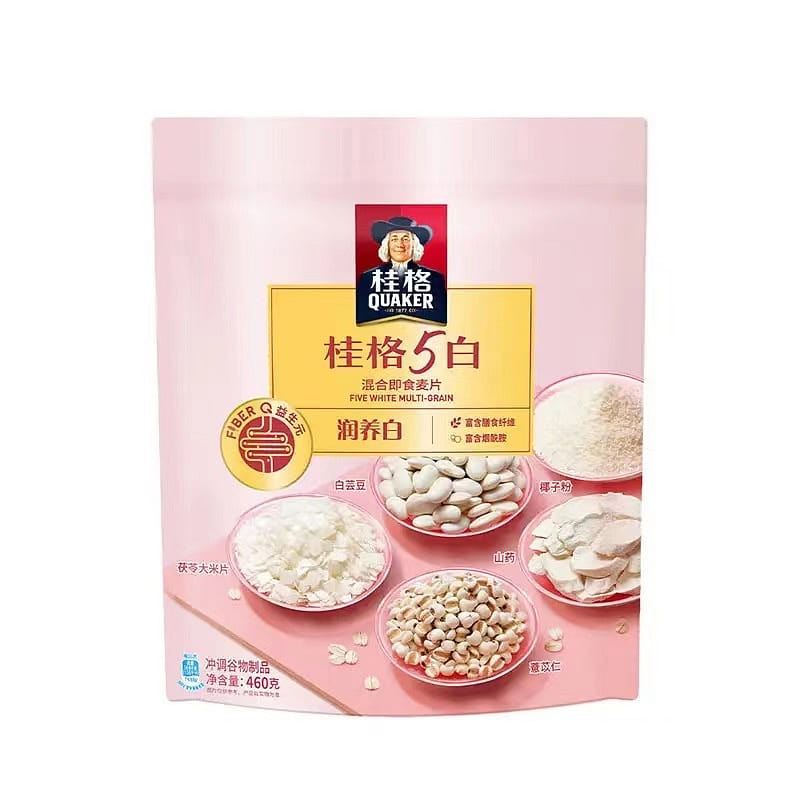 2袋 桂格5白混合即食麦片 460 克