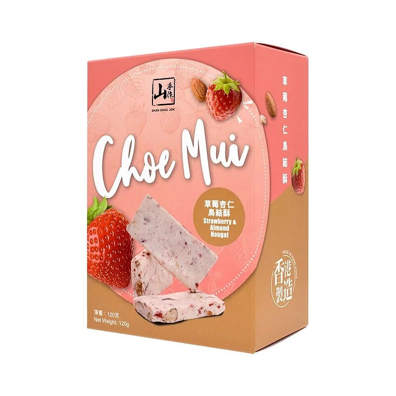 ShanShauJok Strawberry Almond Nougat 120 g