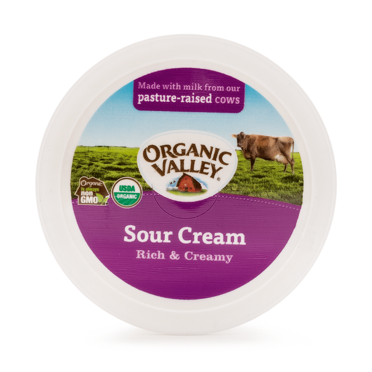 Organic Valley 有机香醇浓厚酸奶油 8 盎司