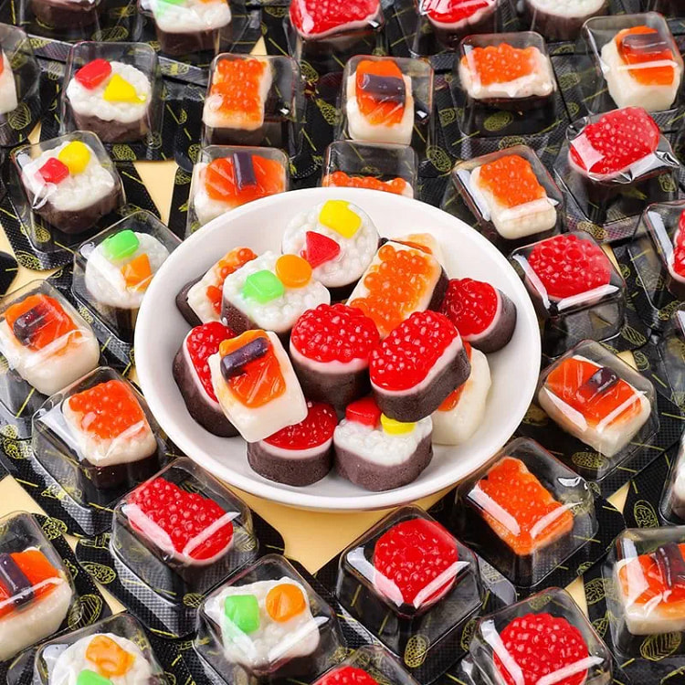 Sushi creative shape gummies gummies QQ candy