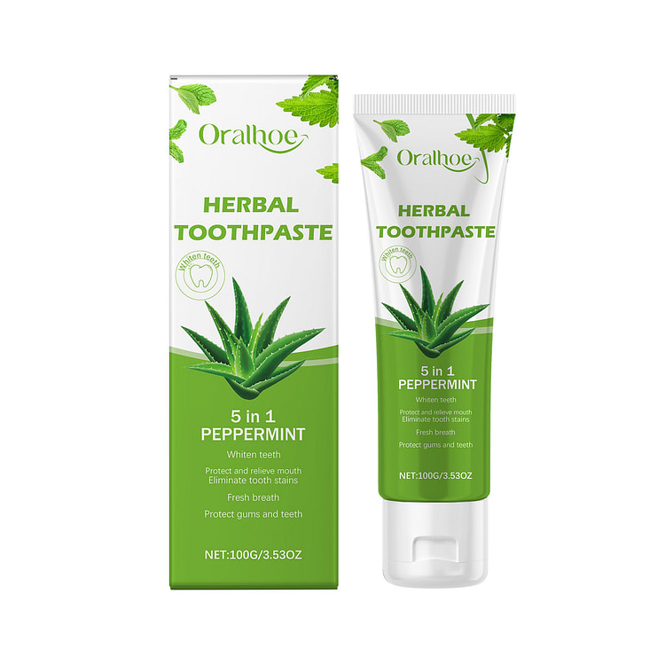 Oralhoe Aloe Vera Cleansing Toothpaste 100g*1pcs