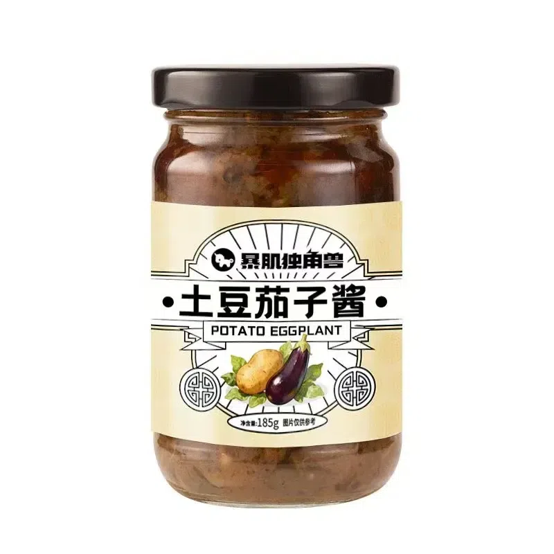 Sour and Spicy Potato and Eggplant Sauce 185g 185 g