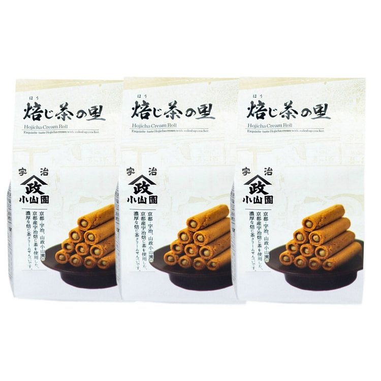 Uji Yamamasa Koyamaen Hojicha cream roll 3pack set