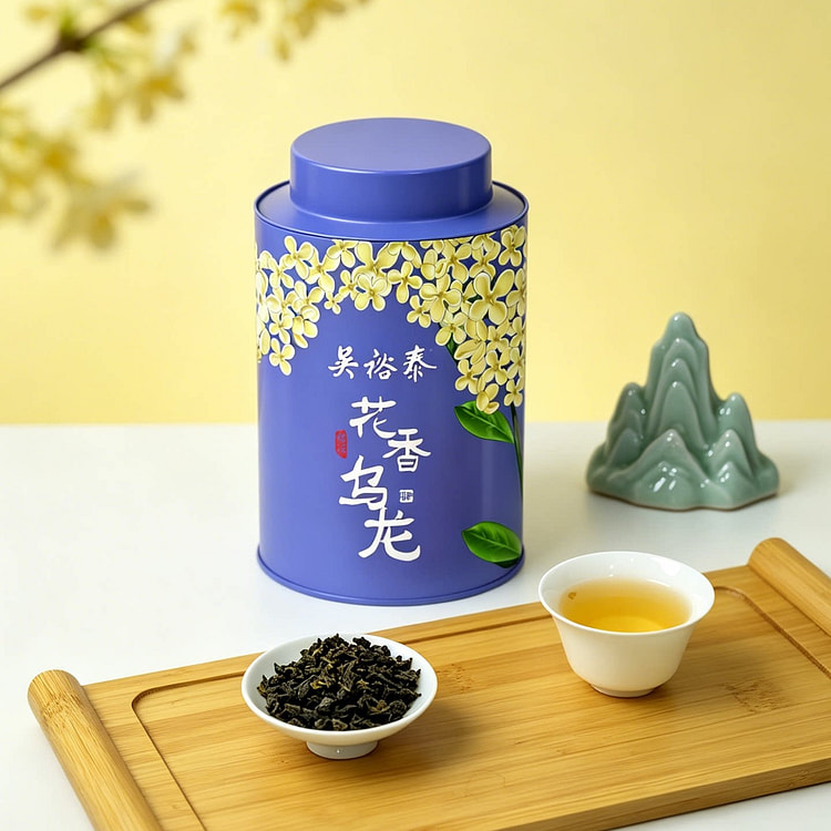 Wuyutai Osmanthus Oolong Tea, 1 Can 60 g