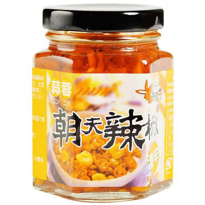 Lao Luo Zi Chaotian Chili Garlic Oil 105g 1 each