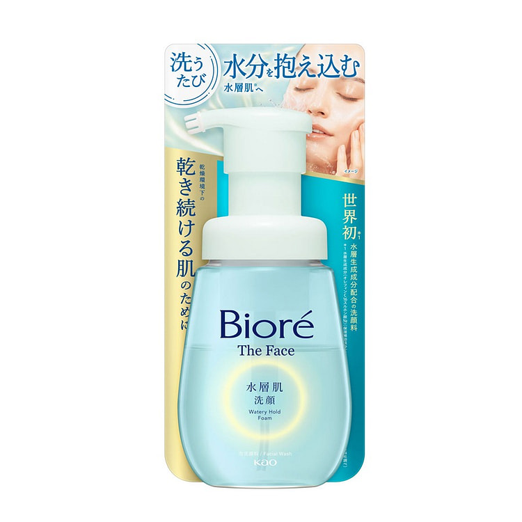 Kao Biore The Face Watery Hold Foam Facial Cleanse 200 ml