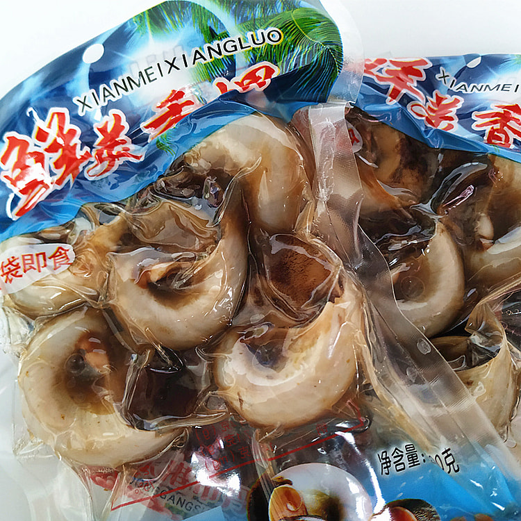 丹东特产原味丹京香螺200g*2袋