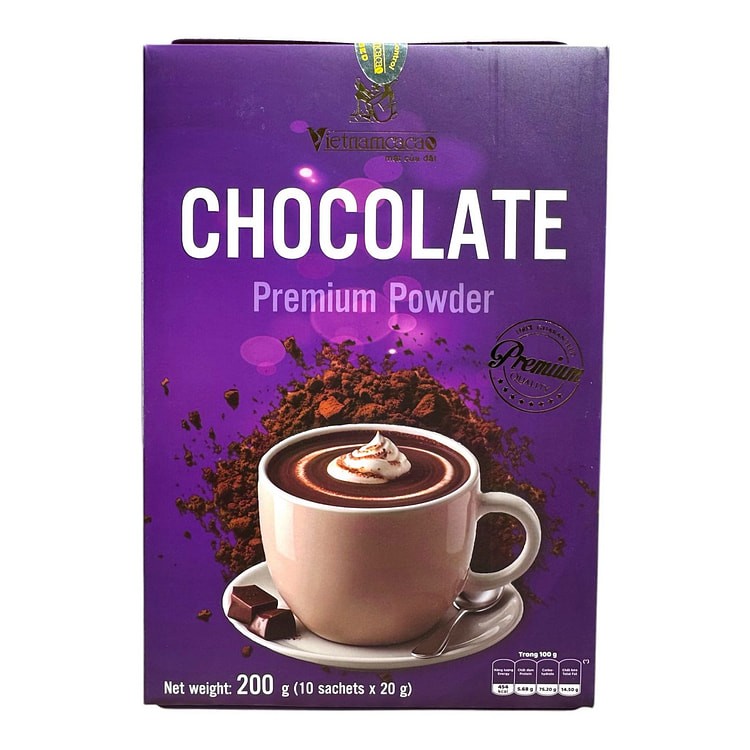 [Vietnamcacao] Premium Hot Chocolate Powder 7 oz