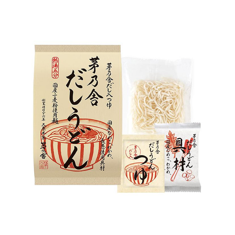 茅乃舍 高汤 乌冬面 100.5g 1 份