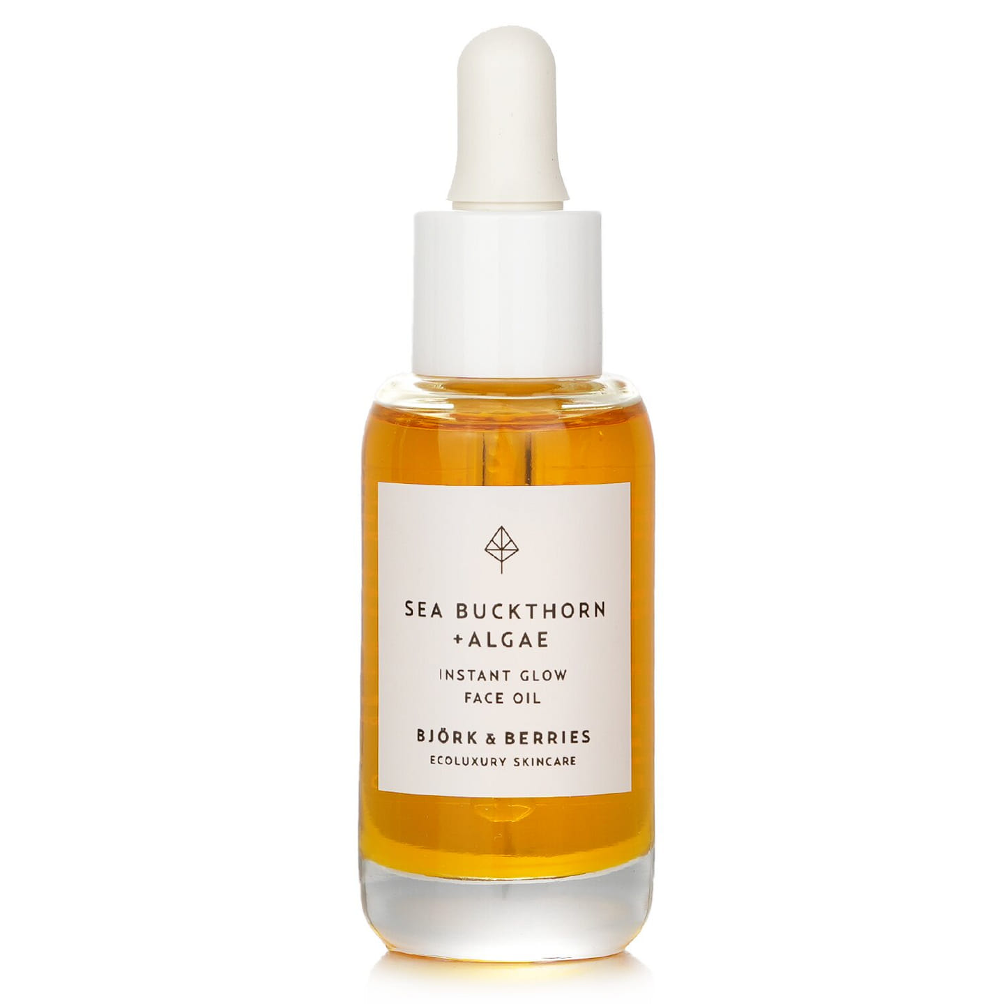 Bjork & Berries Sea Buckthorn + Algae Instant Glow Facial Oil 30 ml