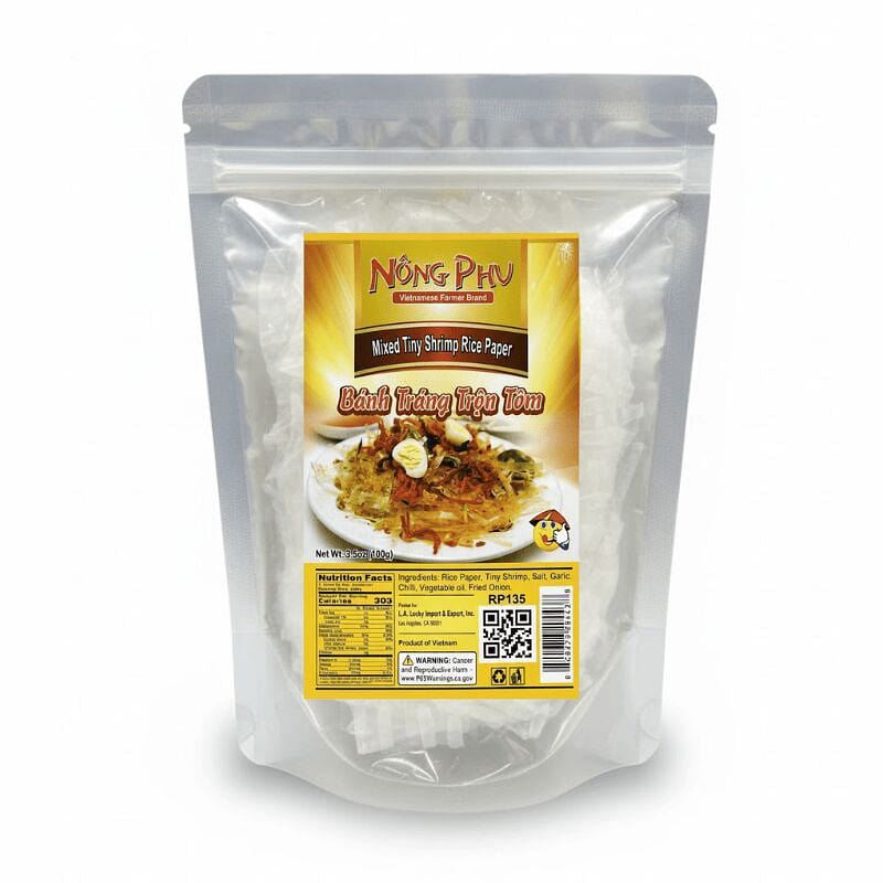 [NONG PHU] Mixed Tiny Shrimp Rice Paper – 3.5oz 1 pack