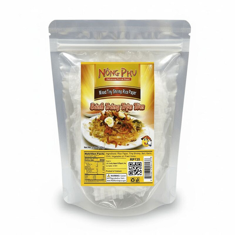 [NONG PHU] Mixed Tiny Shrimp Rice Paper - 3.5oz 1 pack