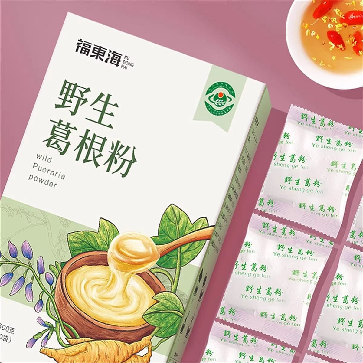 Fudonghai Wild Kudzu Root Powder 500g per box 500 g