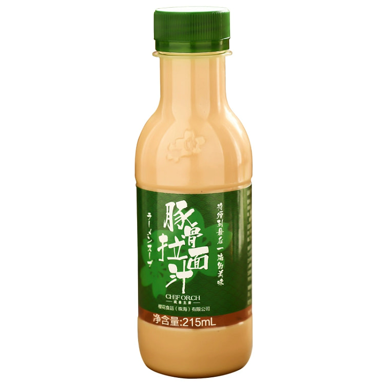 日式豚骨拉面汁215ml *1瓶 大骨高汤调味料