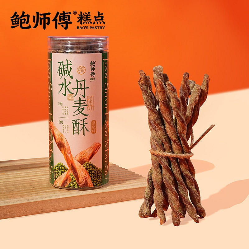 Bao Shifu Pepper Flavored Alkaline Danish Pastry 220 g