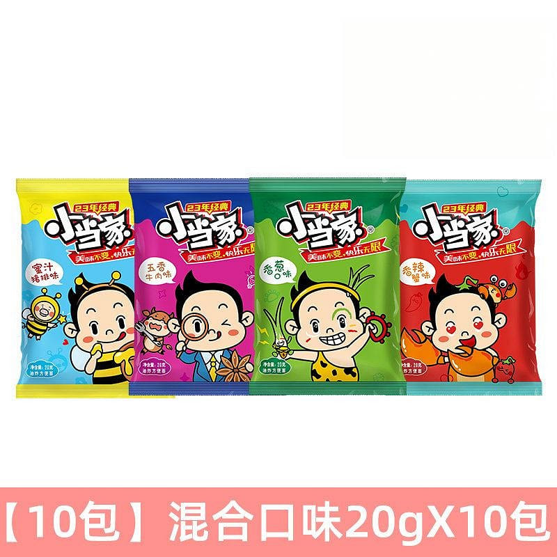 Unified Xiaodangjia Crispy Noodles Assorted Flavor 20 g