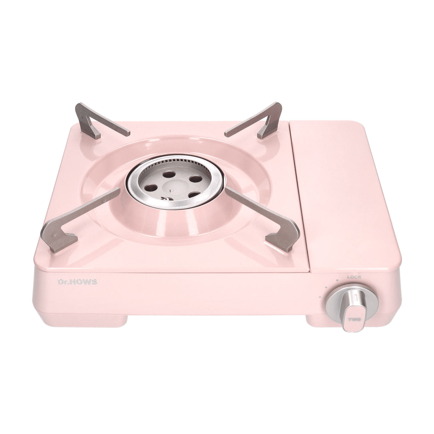 Dr.HOWS Twinkle Butane Portable Gas stove with Carrying case – Pink 4.2 lb
