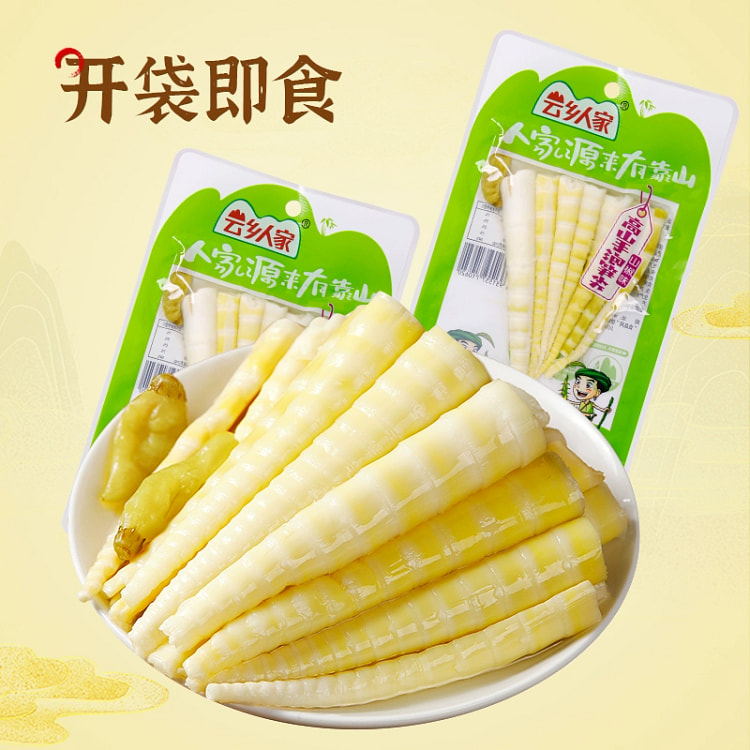Pickled pepper and bamboo shoot tips 90g*1 bag 90 g