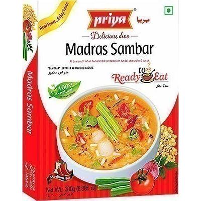 Priya Madras Sambar (Ready-to-Eat), 10.6 oz box 10.6 oz