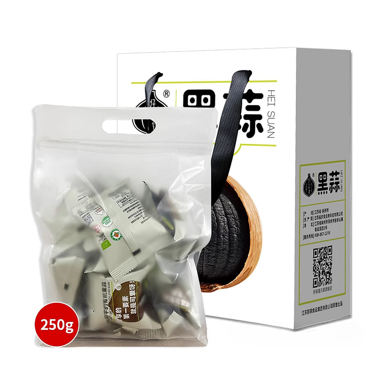 好蒜道有机黑蒜煲汤零食250g*1盒