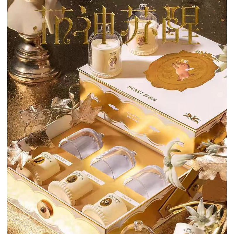 Ye Shou Pai Flower God exquisite bell jar fragrance gift box 1400 g