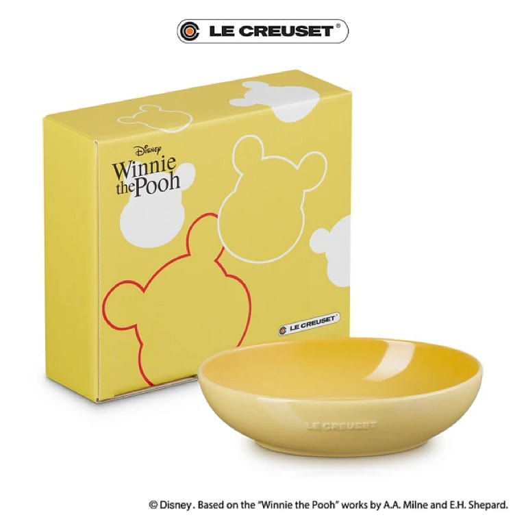 Le Creuset Winnie the Pooh Limited Edition 19cm Plate 1 each
