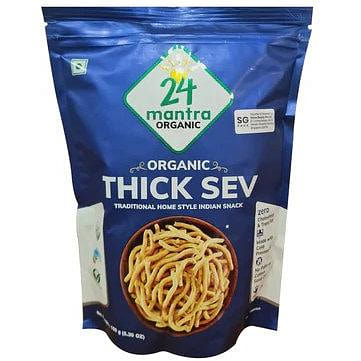 24 Mantra Organic Thick Sev, 5.30 oz bag 5.3 oz